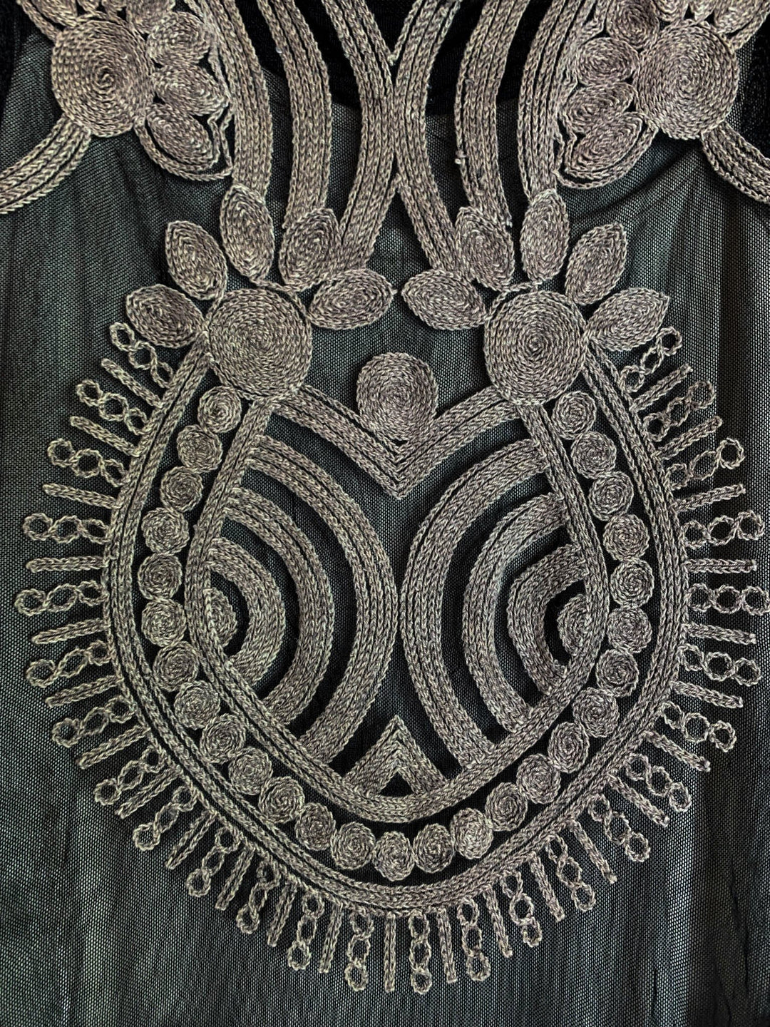 A ROMANTIC SWEET SECRET FAB BROWN LACE VEST