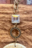 FREE SOUL PEACE CRYSTAL NECKLACE IN IVORY