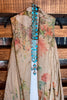 Best of My Love Bohemian-Vintage Inspired Vest Roses & Taupe