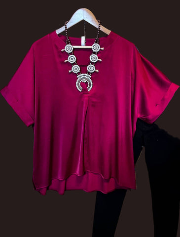 BLOUSE IN ORCHID PINK ----------------- SALE