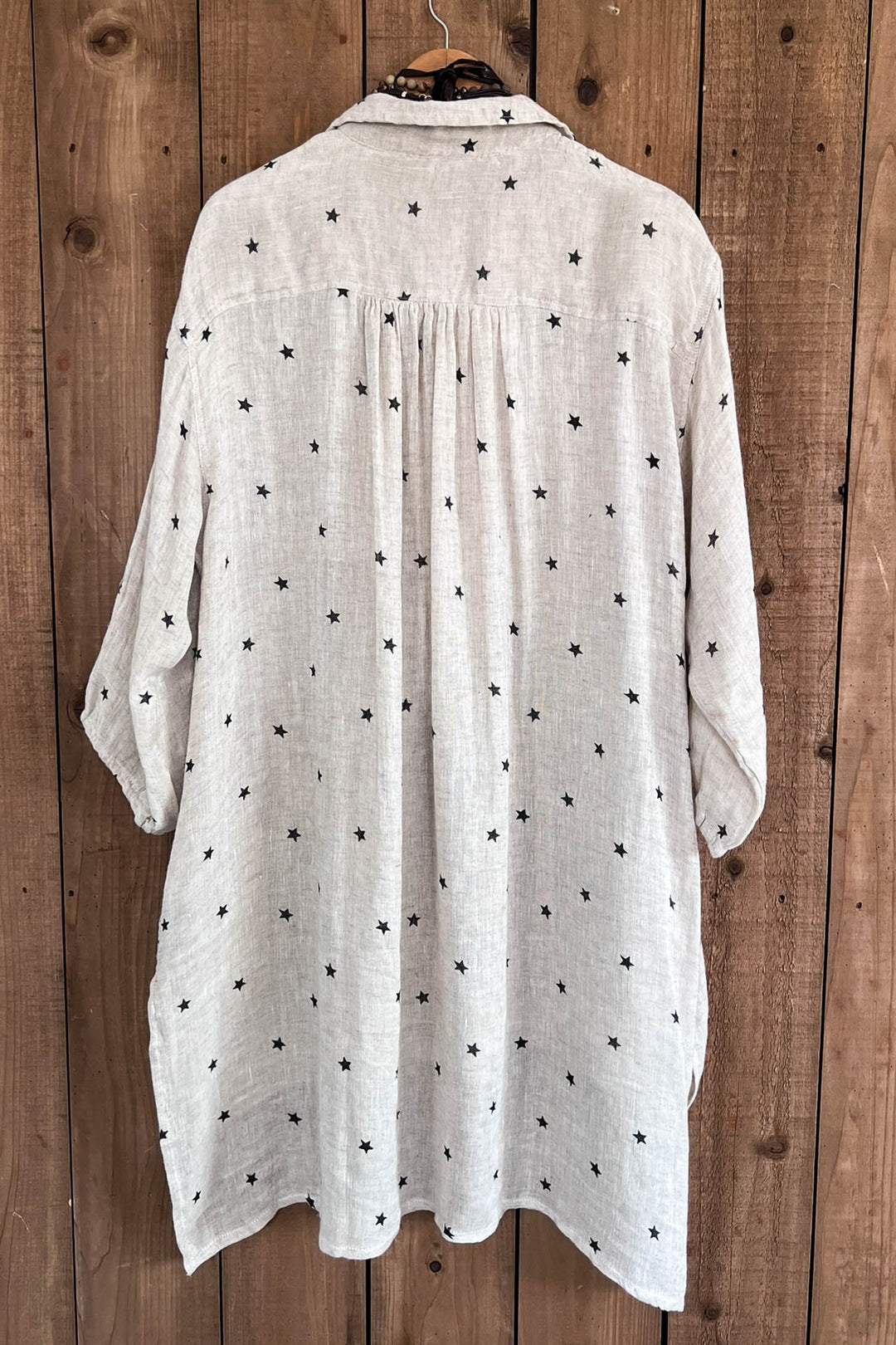 Endless Stars 100% Natural Linen Dress/Tunic