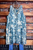 BLUE DENIM DRESS TUNIC LINED ----------SALE