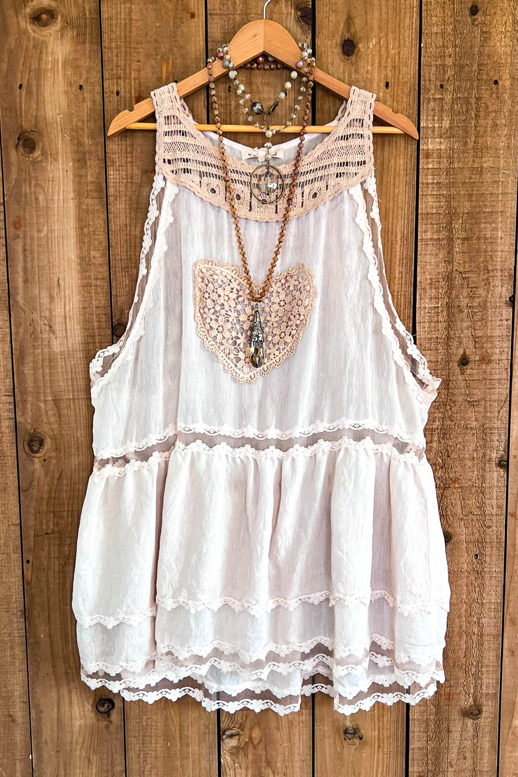 A Vintage Fairytale Heart Top
