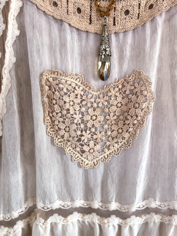 A Vintage Fairytale Heart Top
