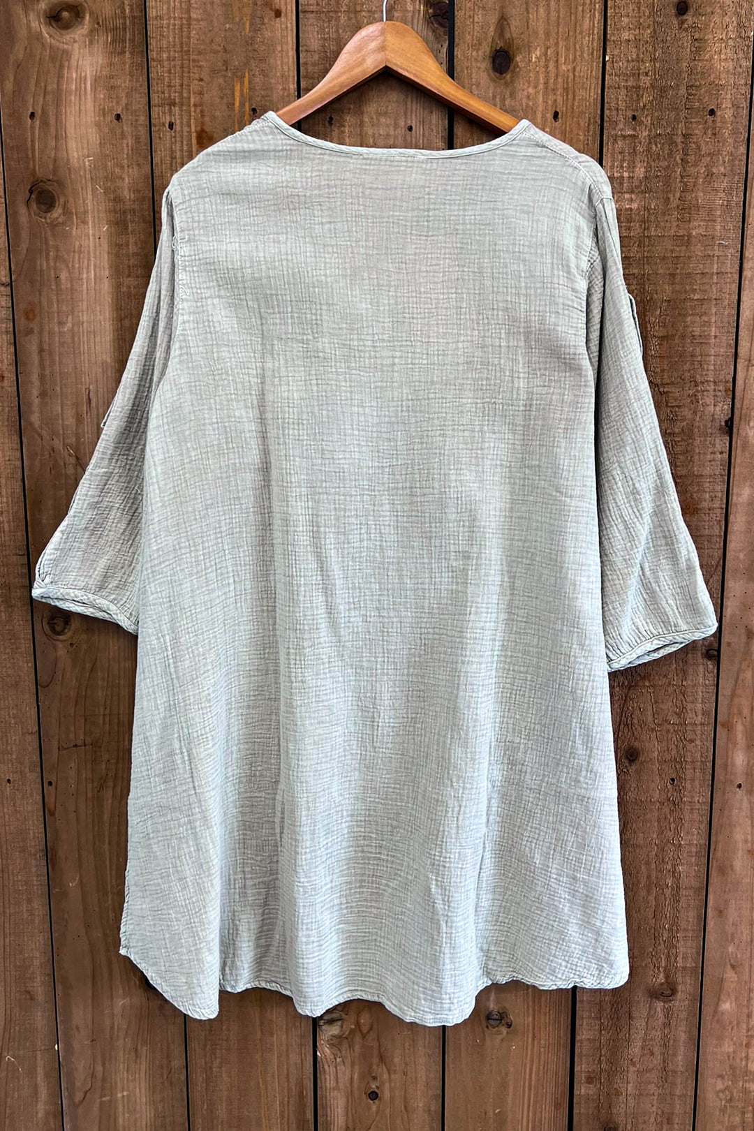 Easy Weekend 1OO% Cotton Tunic - Natural