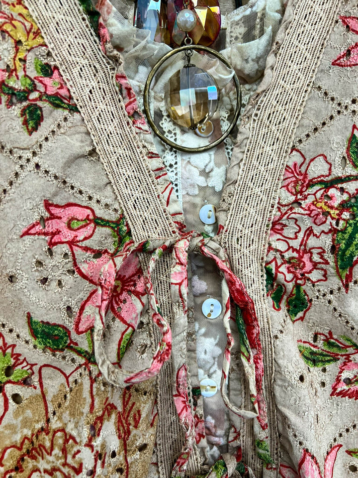 Garden Day Dream Vintage Jacket