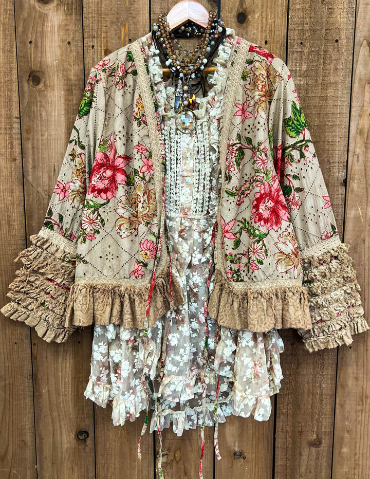 Garden Day Dream Vintage Jacket