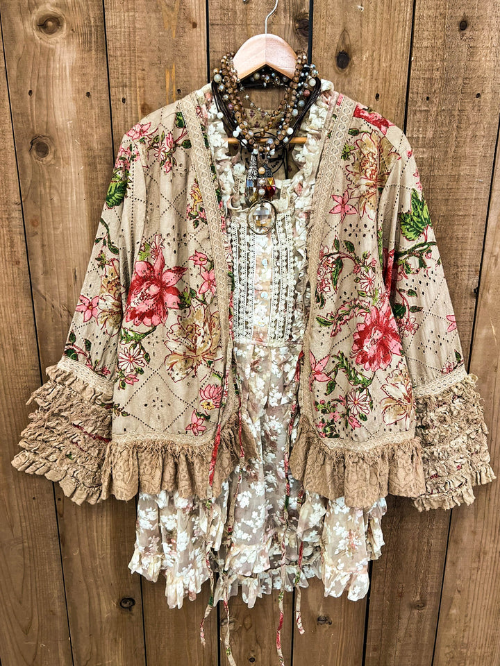 Garden Day Dream Vintage Jacket