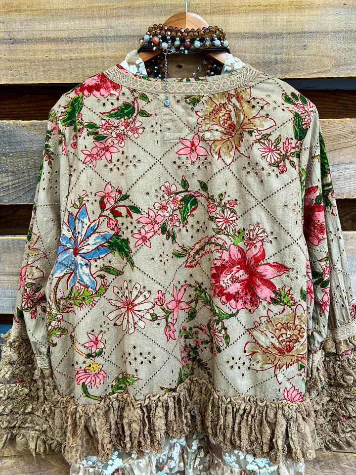 Garden Day Dream Vintage Jacket