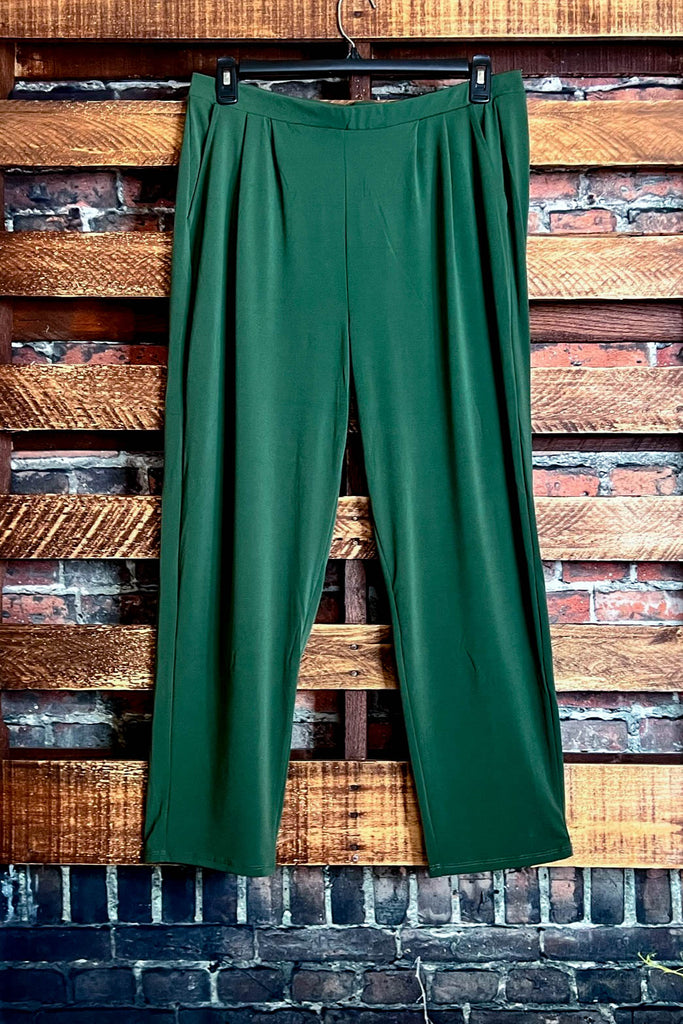 ANYTIME PERFECT COMFY PANTS IN OLIVE