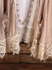 GRACEFUL DARLING  VINTAGE INSPIRED LACE CARDIGAN IN BEIGE