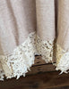 GRACEFUL DARLING  VINTAGE INSPIRED LACE CARDIGAN IN BEIGE