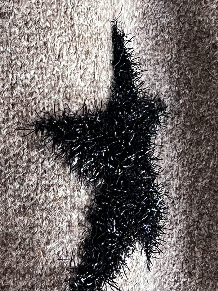 THE MAGIC STARS BOHO-CHIC PULLOVER SWEATER IN ASH MOCHA