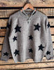 STARS IN THE SKY TONIGHT  PULLOVER SWEATER IN MOCHA