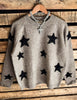 STARS IN THE SKY TONIGHT  PULLOVER SWEATER IN MOCHA