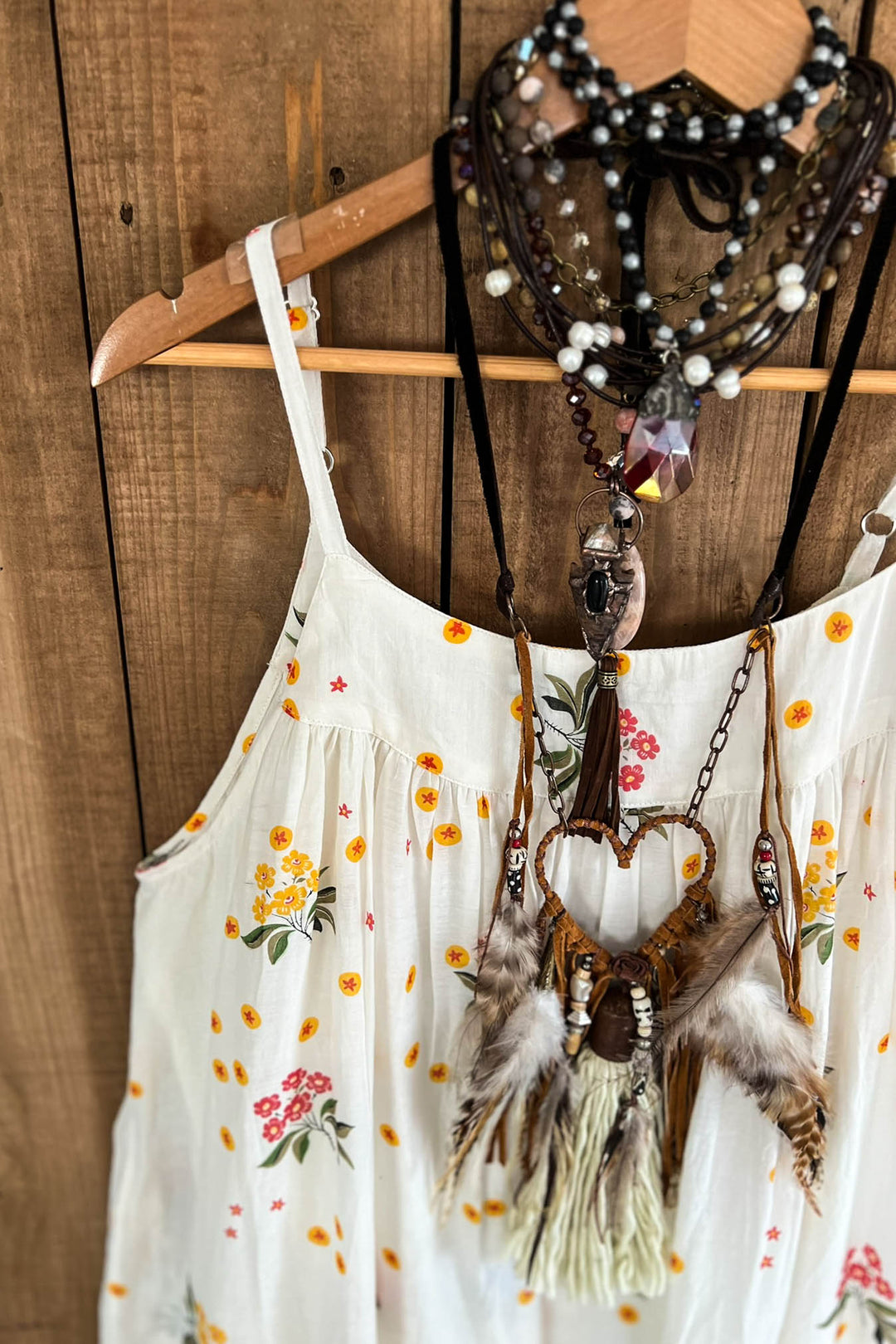 Afternoon Garden Views Dress - 100% Cotton