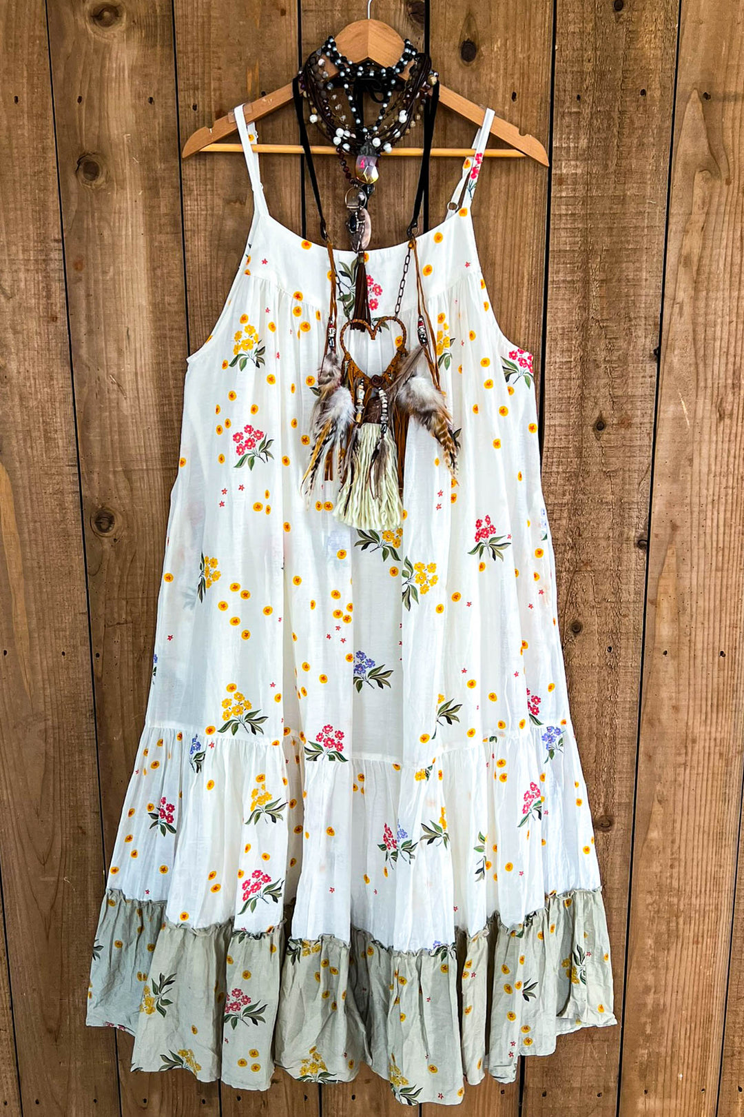 Afternoon Garden Views Dress - 100% Cotton