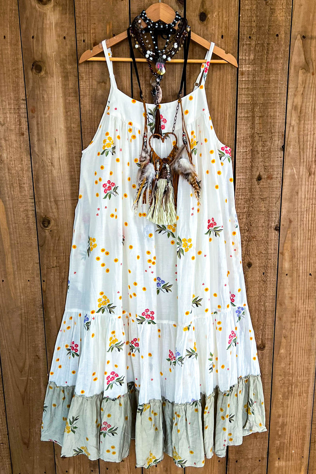 Afternoon Garden Views Dress - 100% Cotton