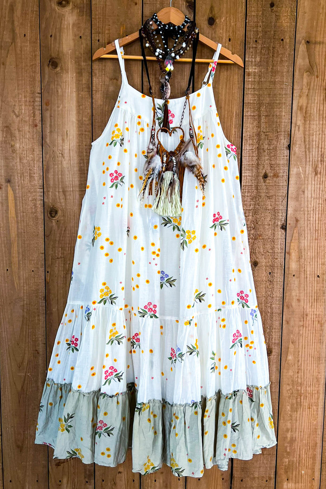 Afternoon Garden Views Dress - 100% Cotton