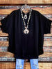 CITY CLASSIC PERFECT OVERSIZED TUNIC BLACK