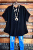 CITY CLASSIC PERFECT OVERSIZED TUNIC BLACK