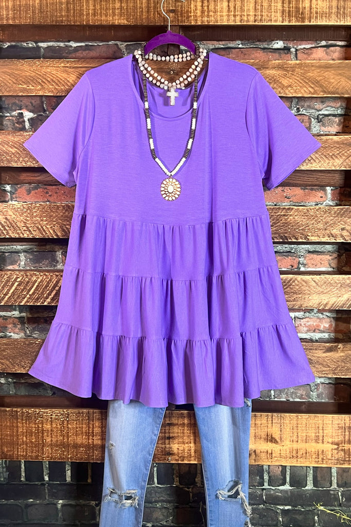 UPTOWN COMFY & CASUAL LAVENDER TOP BABYDOLL