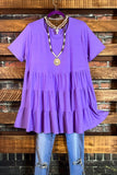UPTOWN COMFY & CASUAL LAVENDER TOP BABYDOLL