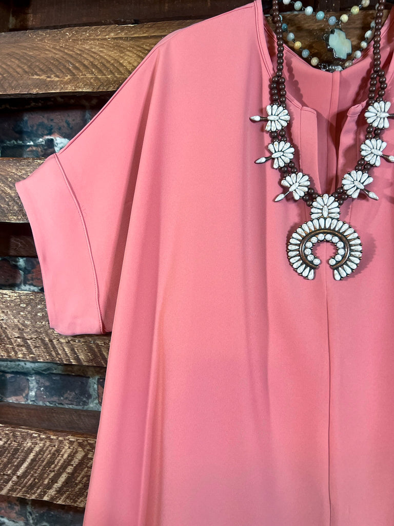 MY PERFECT DAY ASH ROSE BLOUSE
