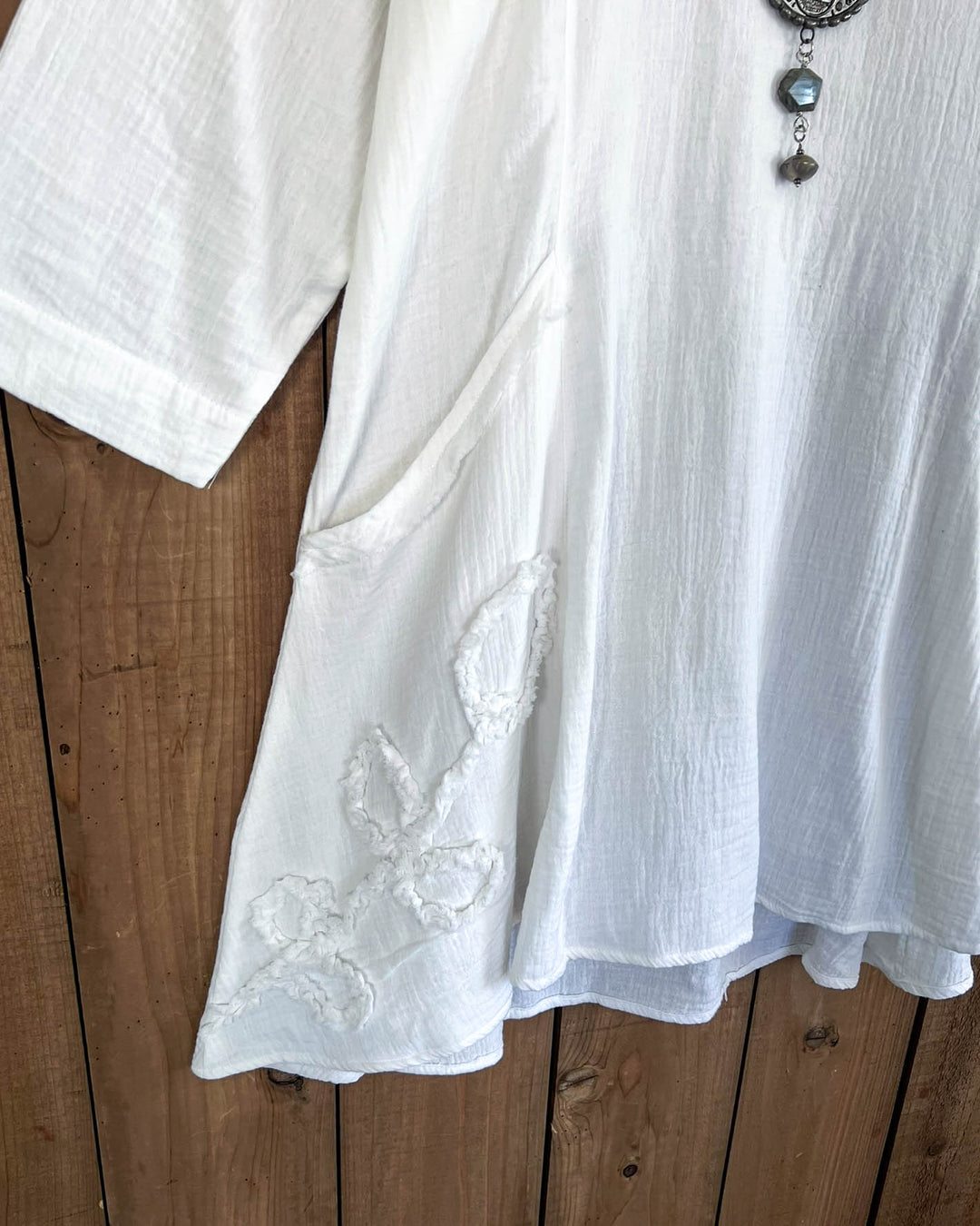 Light Spirit Vintage 100% Cotton Tunic