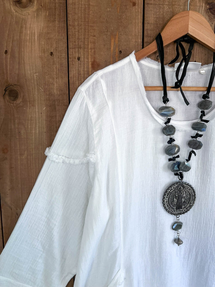 Light Spirit Vintage 100% Cotton Tunic