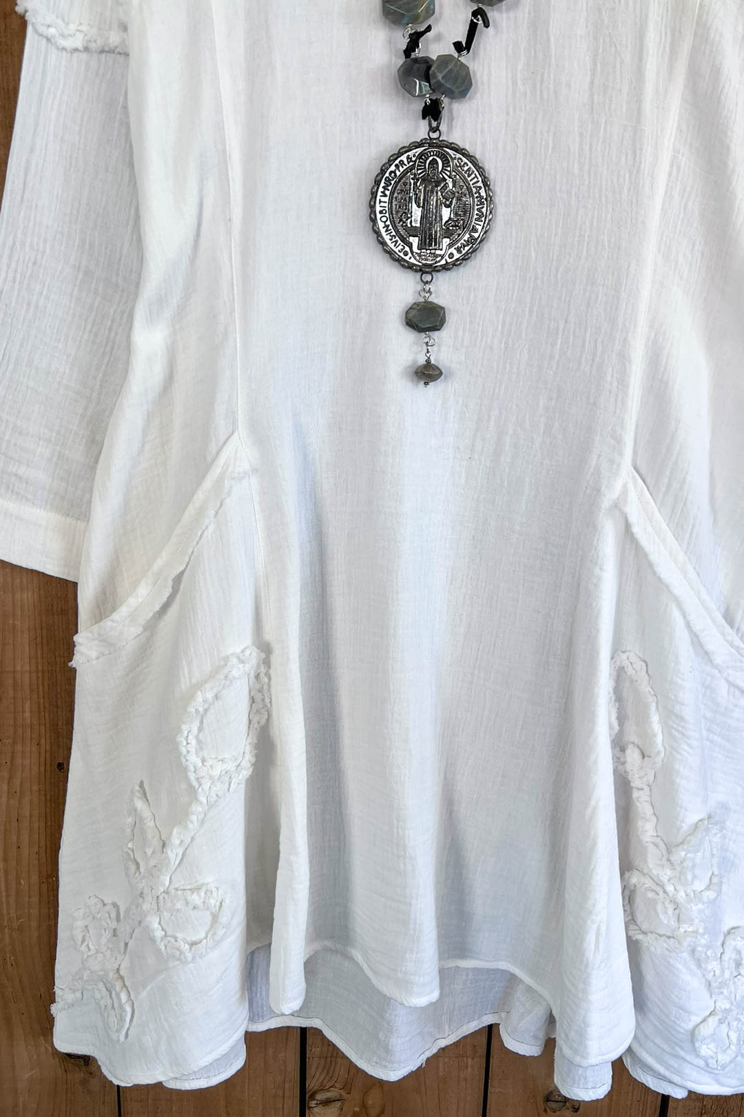 Light Spirit Vintage 100% Cotton Tunic