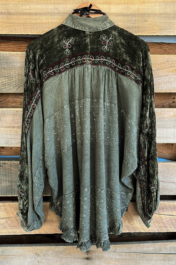 Enchanted Meadows Tunic - Olive