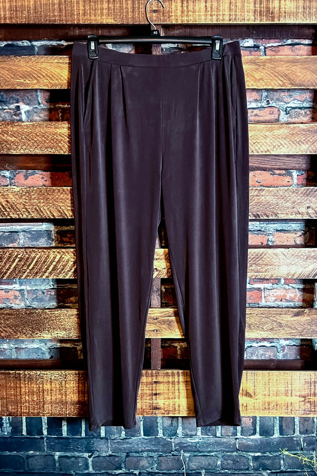 14-22 SIZE -  CASUAL BROWN PLUS PANTS -----------SALE