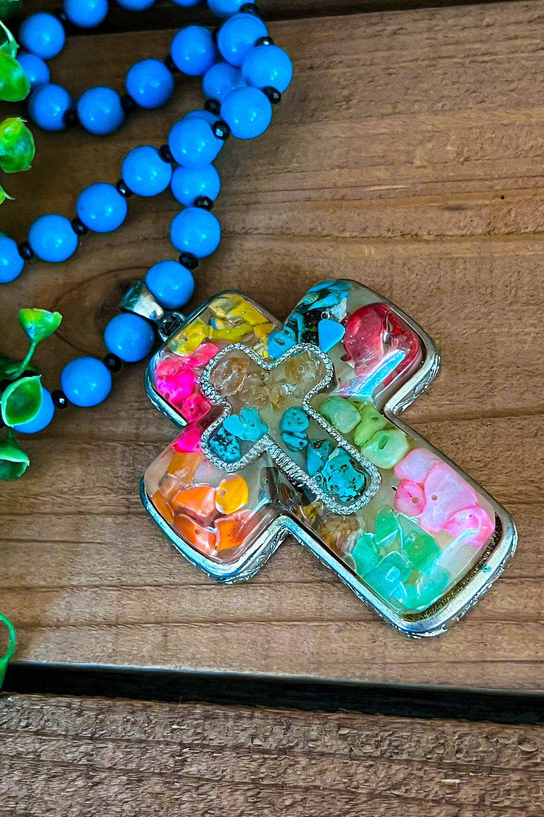 A Good Feeling Artisan Boho Necklace - Hand Made