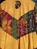 MAGIC OF NEW BEGINNINGS PEASANT KIMONO IN CAMEL & MULTI-COLOR