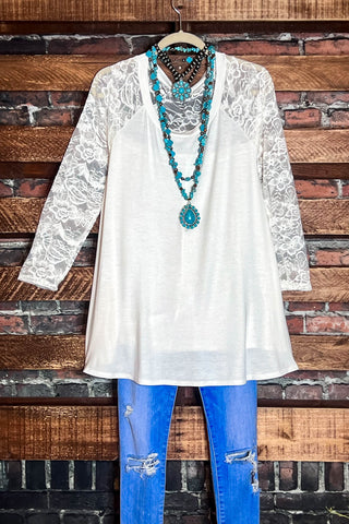 DOWNTOWN EASY LOOK TOP IN PARADISE TEAL