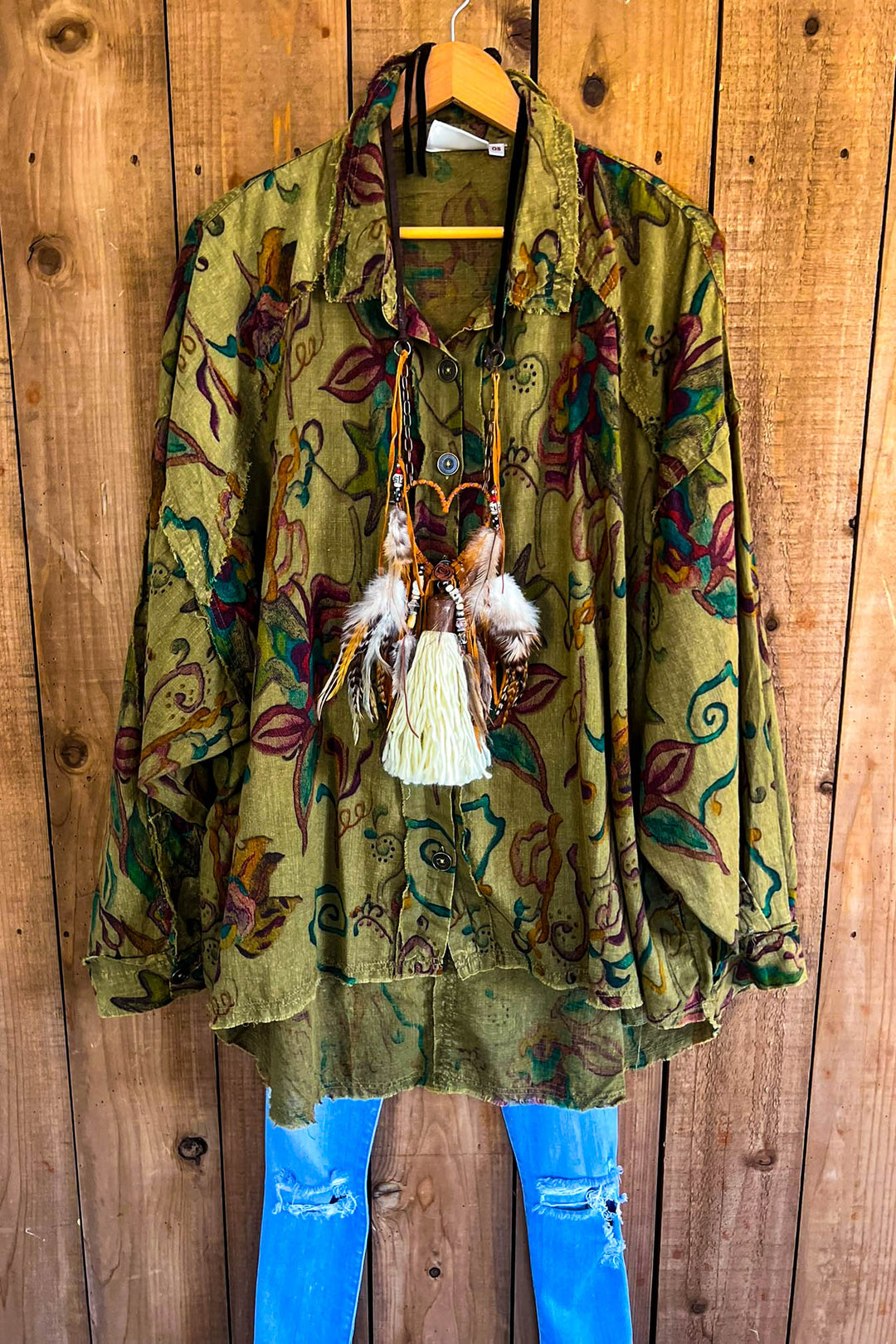 Fleur D' Cactus Shirt Jacket