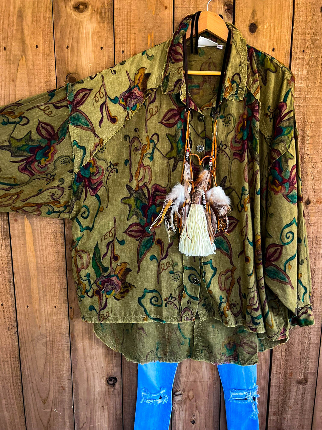Fleur D' Cactus Shirt Jacket