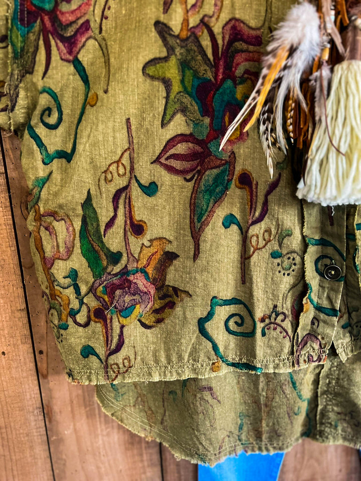 Fleur D' Cactus Shirt Jacket