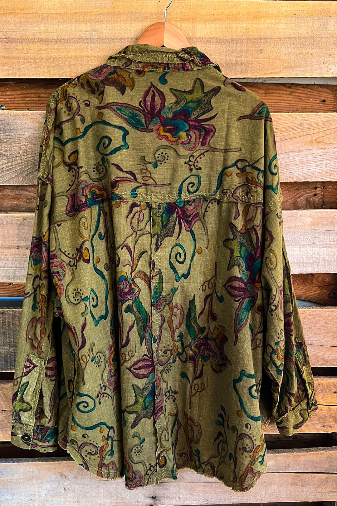 Fleur D' Cactus Shirt Jacket