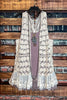 ALWAYS MY SWEETEST LOVE LACE AND CROCHET VEST IN BEIGE