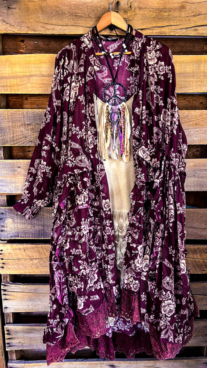 Forever Timeless Duster Jacket Duster - 100% Cotton