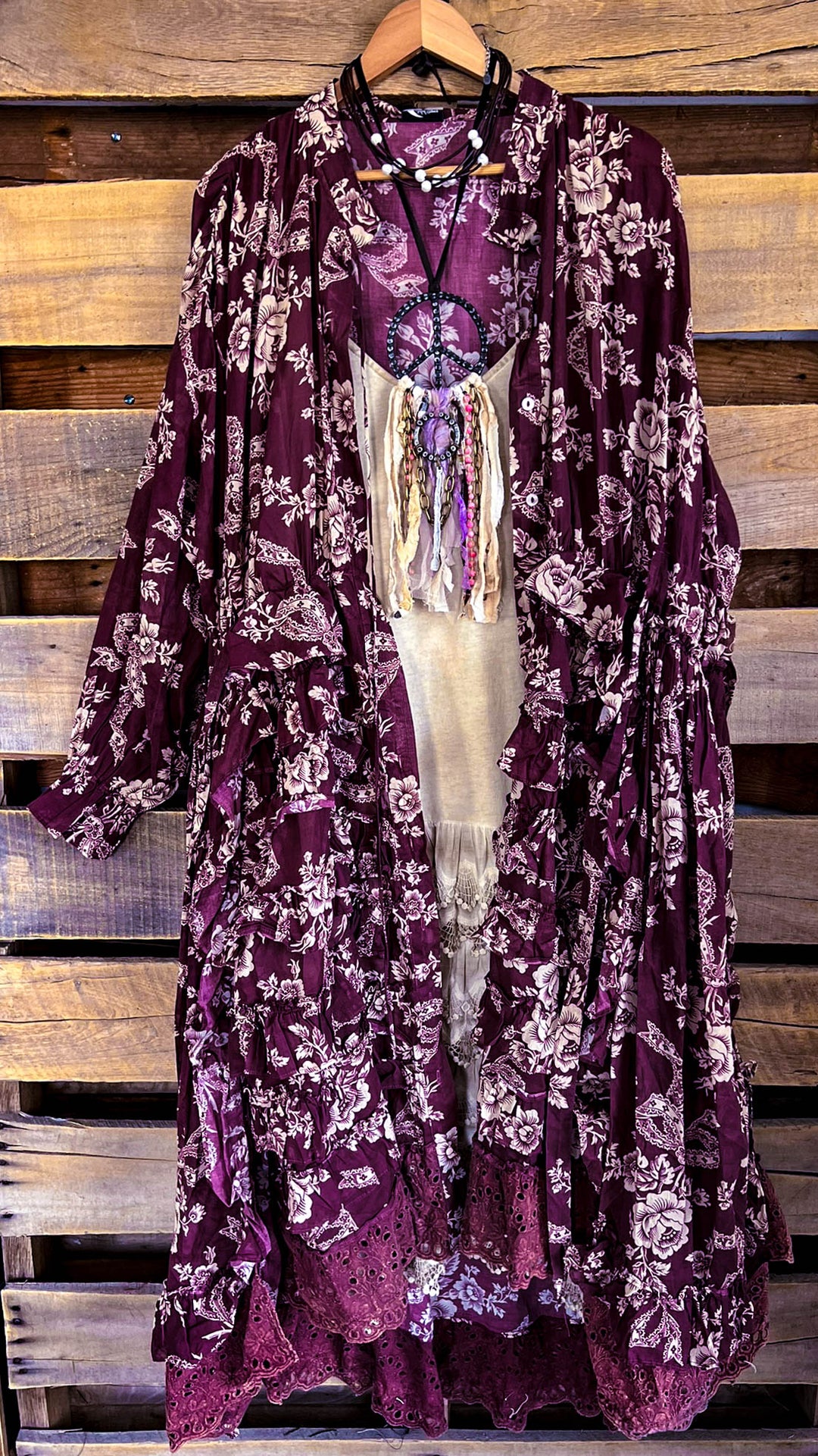 Forever Timeless Duster Jacket Duster - 100% Cotton
