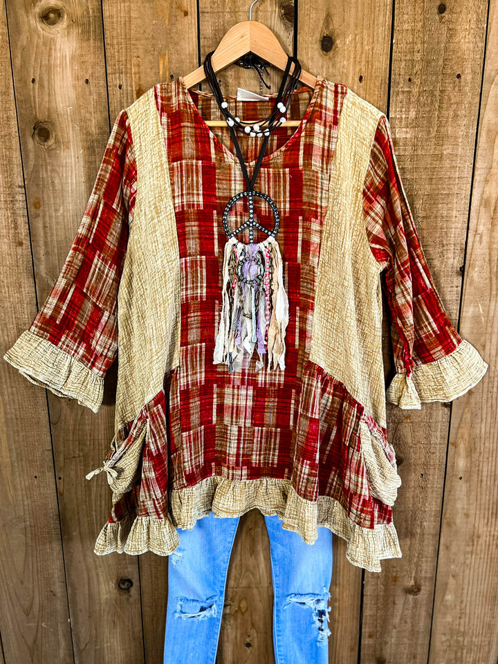 Meadow Views 100% Cotton Top
