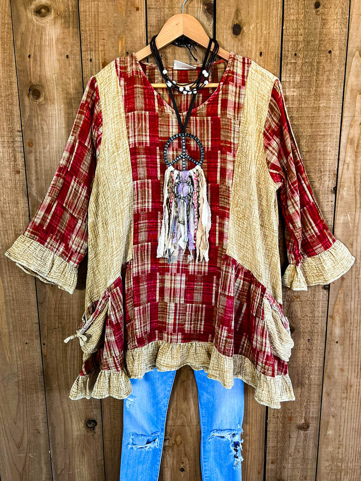 Meadow Views 100% Cotton Top