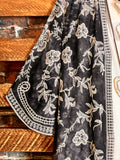 Le Bohemian Magic Dance Tie Dye & Embroidered Kimono in Black-------SALE