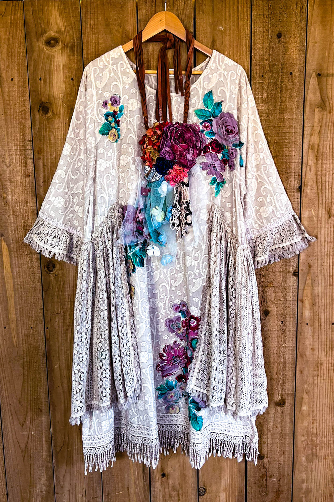 Abbey 100% Cotton Vintage Inspired Dress - Natural