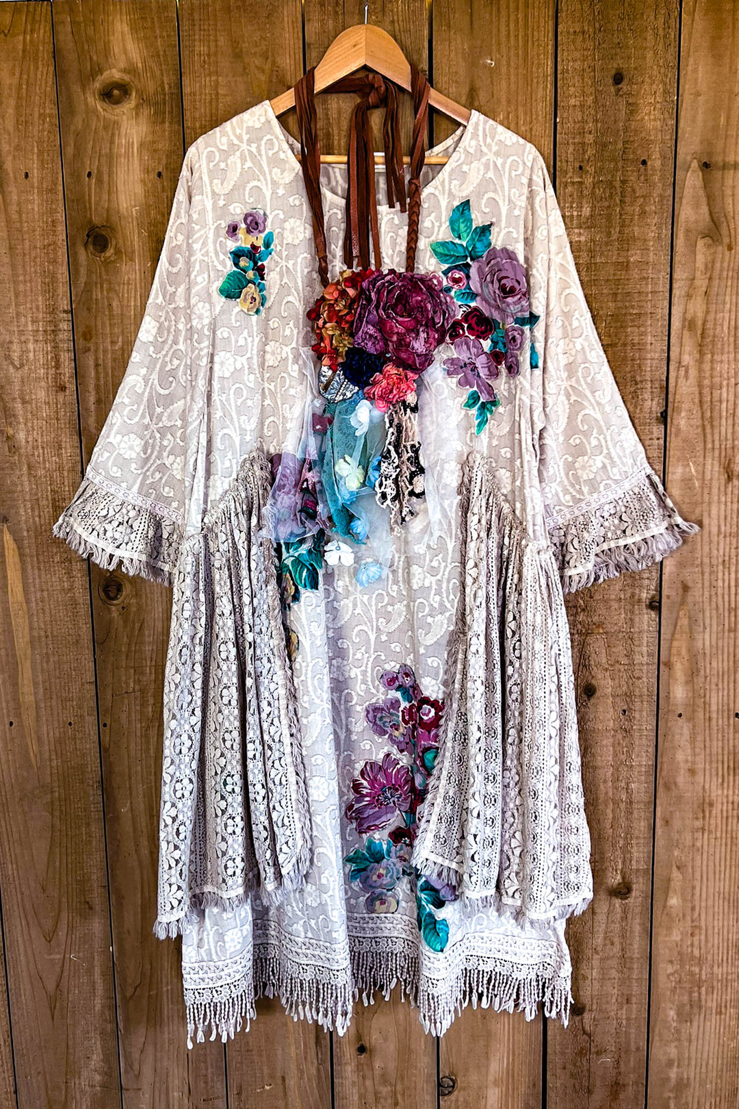 Abbey 100% Cotton Vintage Inspired Dress - Natural