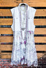 A LOVE THAT WILL LAST FOREVER FAB LACE LONG VEST