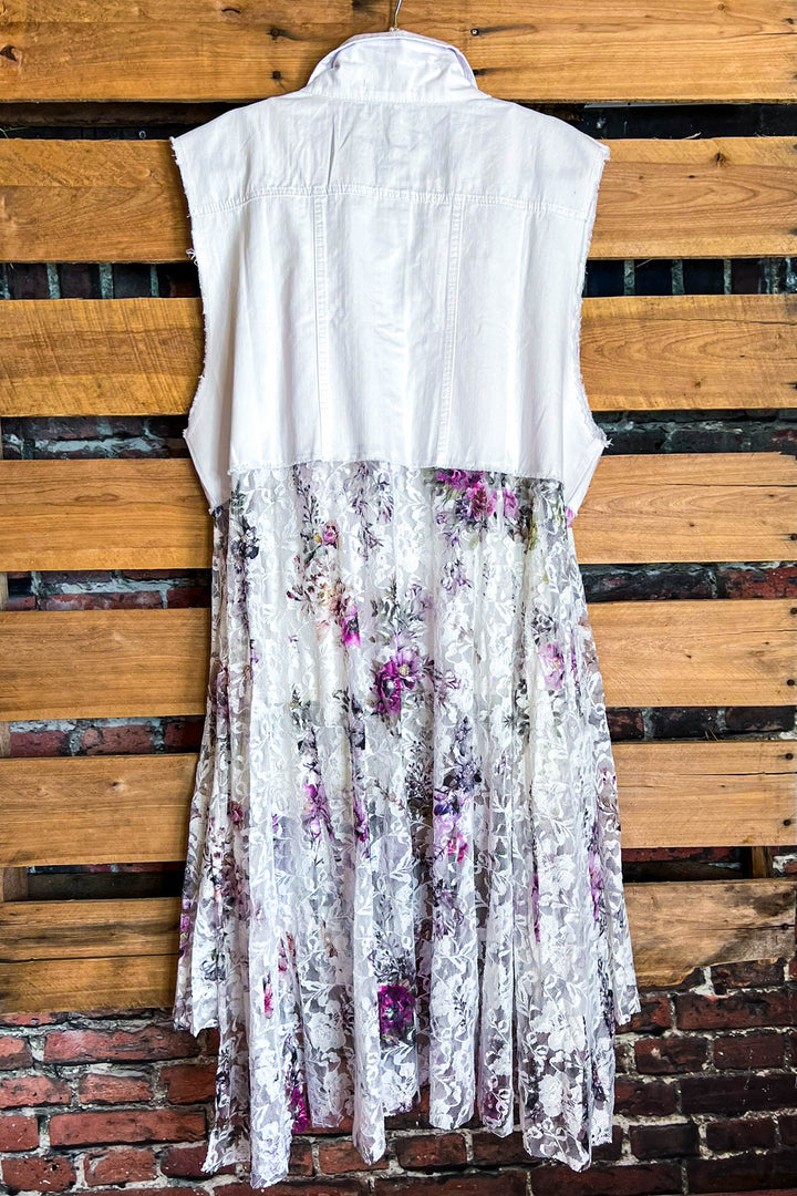 A LOVE THAT WILL LAST FOREVER FAB LACE LONG VEST